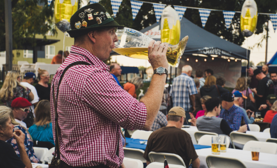 Reservierung für das Oktoberfest