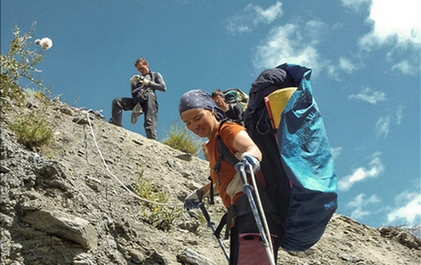 Vorfreude auf die Trekking-Tour