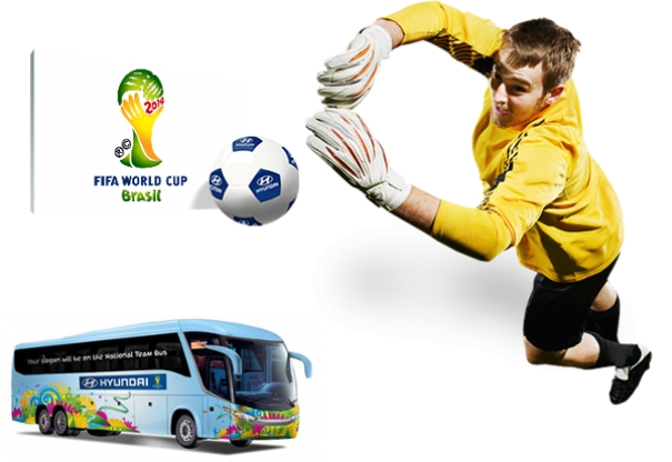 Hyundai wird zum Sponsor der Fußball-Weltmeisterschaft 2014!